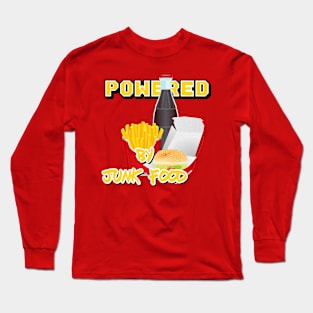 Powered By Junk Food Long Sleeve T-Shirt